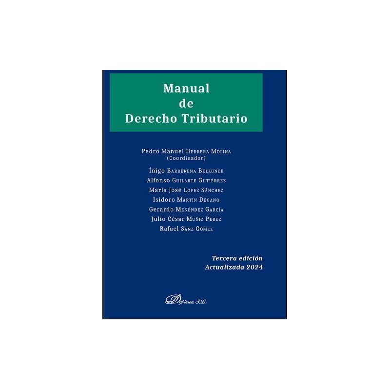 Manual de derecho tributario