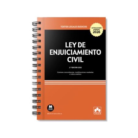 Ley de enjuiciamiento civil. Anillas
