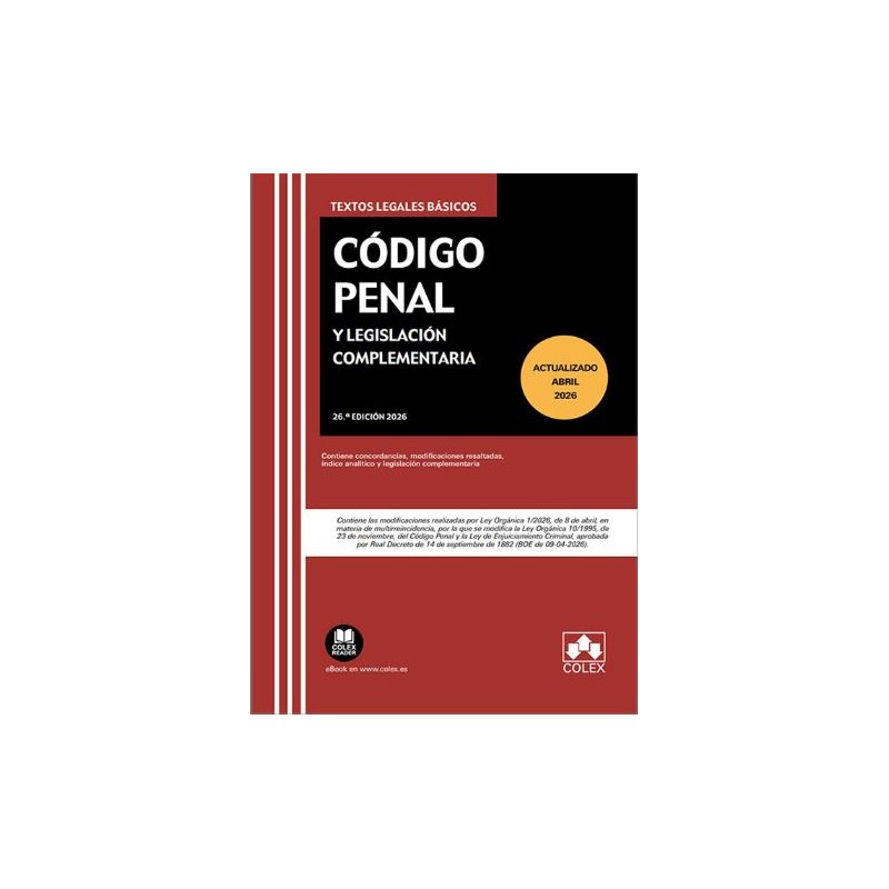 Código penal y legislación complementaria