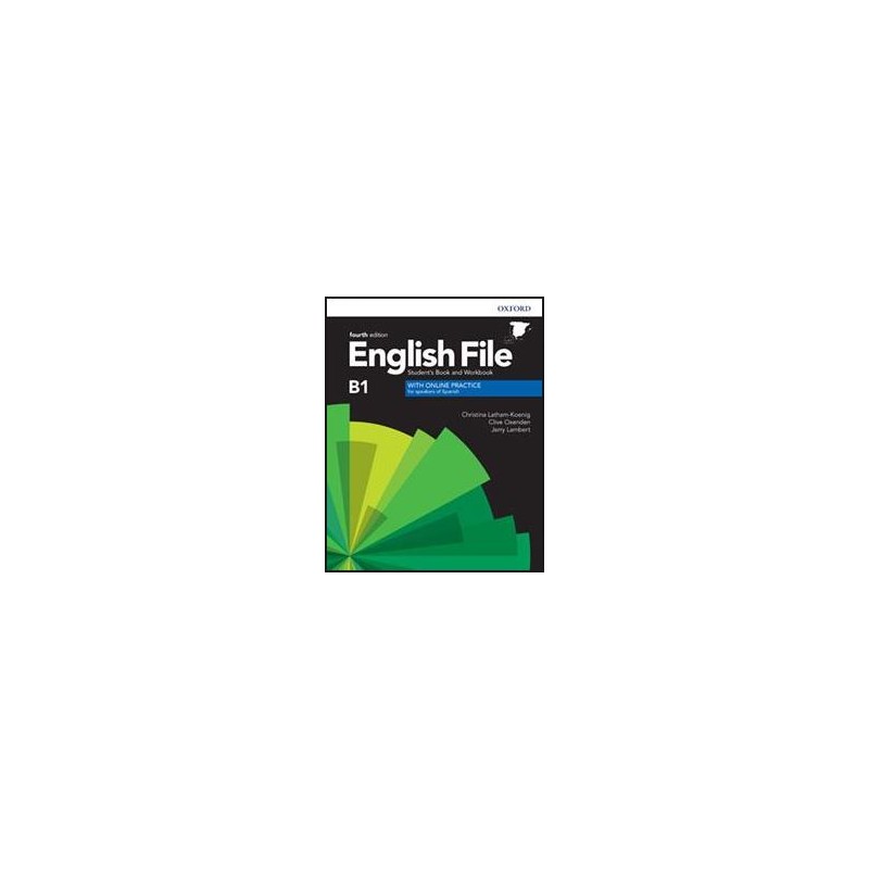English file intermediate students book and workbook with key. With online practice for speakers of spanish
