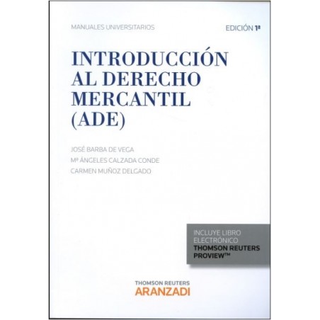 Introducción al derecho mercantil