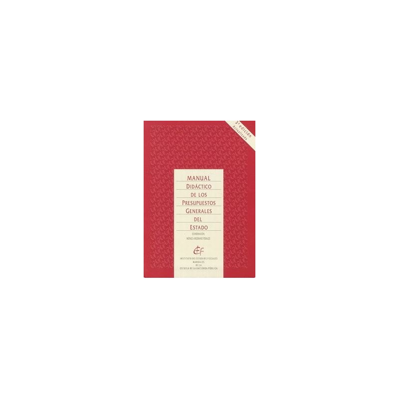 Manual didáctico de los presupuestos generales del Estado