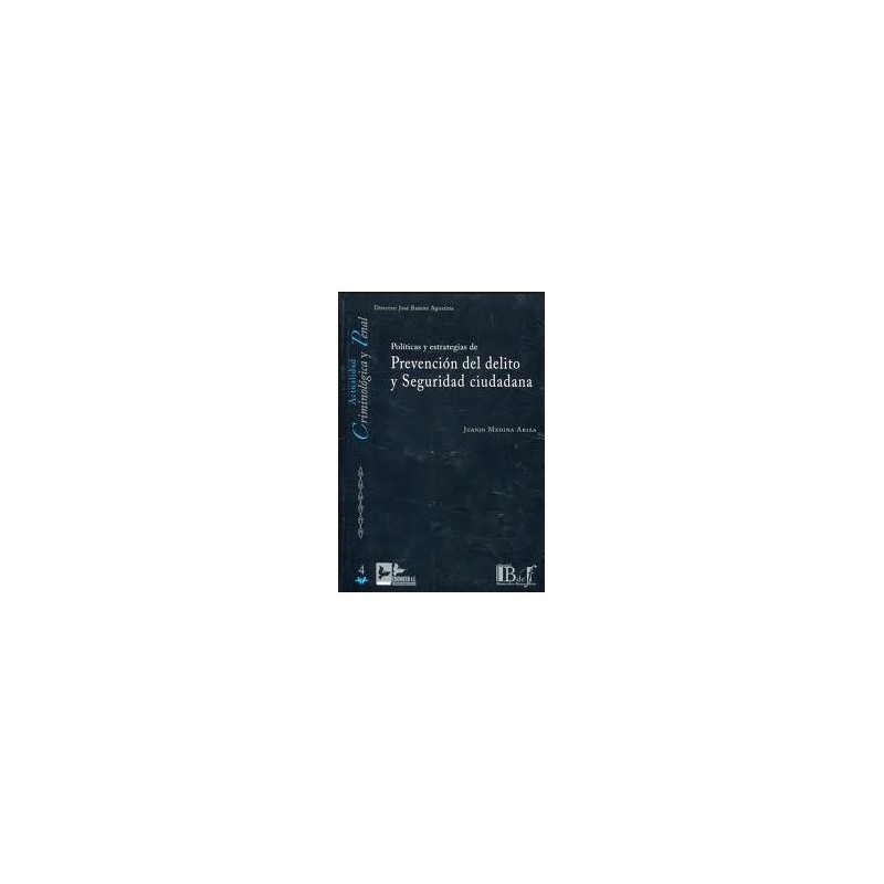 Políticas y estrategias de prevención del delito y seguridad ciudadana