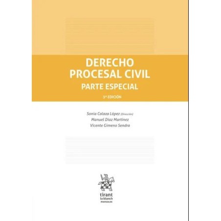 Derecho procesal civil. Parte especial