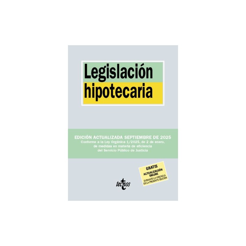Legislación hipotecaria