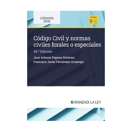 Código civil y normas civiles forales o especiales