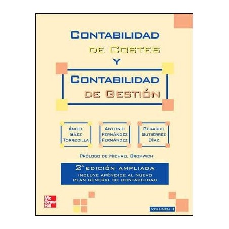 Contabilidad de costes y contabilidad de gestión Vol.2