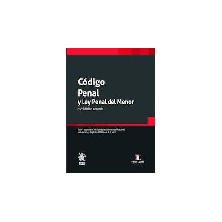 Código penal y Ley Penal del menor