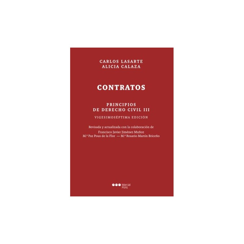 Contratos. Principios de Derecho civil III