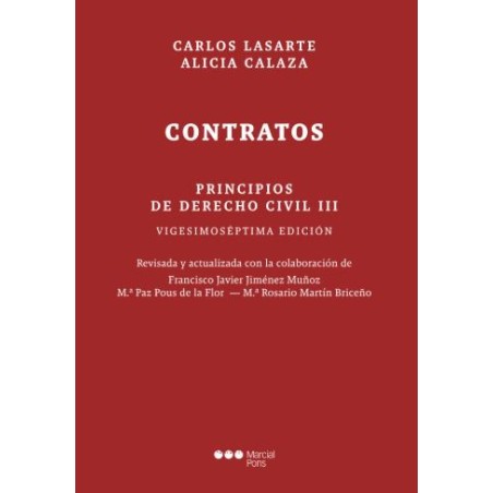 Contratos. Principios de Derecho civil III