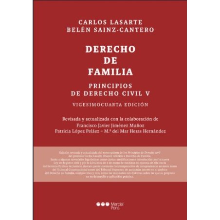 Principios de derecho civil V. Derecho de familia